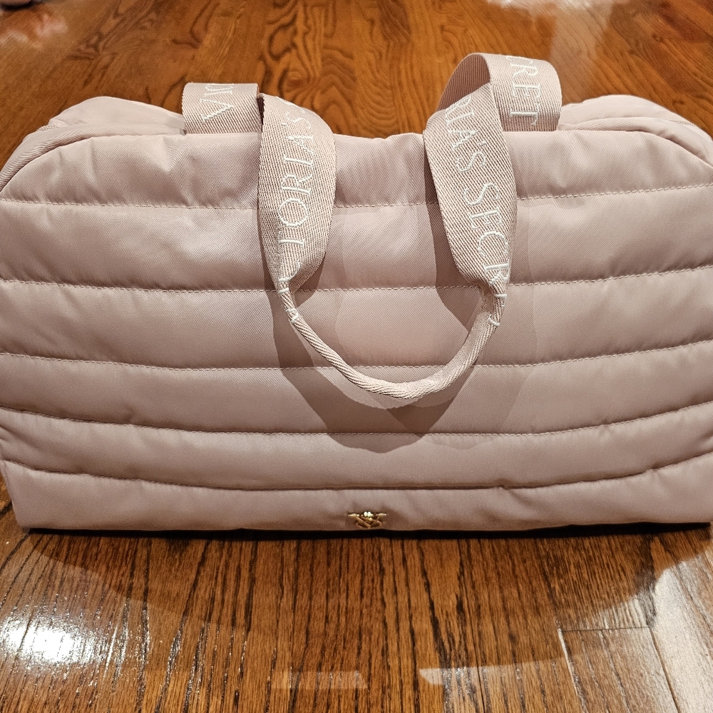 Victoria's Secret Quilted Tote in Light Pink New